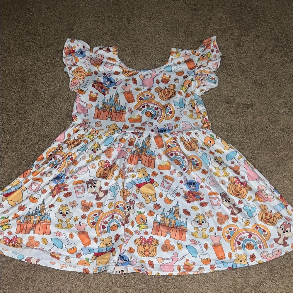 Boutique Girls Fall Disney Dress